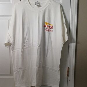 In-N-Out Burger Califonia Vintage 2006 tshirt with graphic on back Sz 2XL NWOT